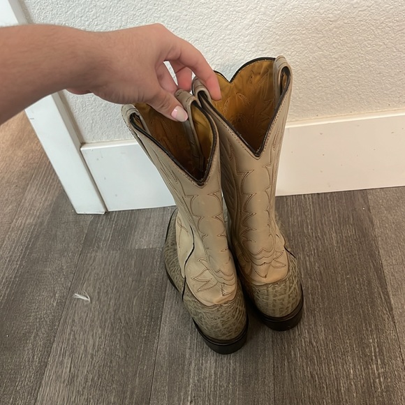 Vintage Acme Cowboy Boots Size 7.5 - Picture 3 of 4